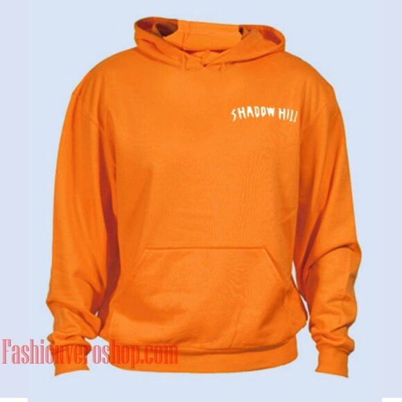 Shadow Hill Orange HOODIE – Unisex Adult Clothing - Small - Picture 3 of 7